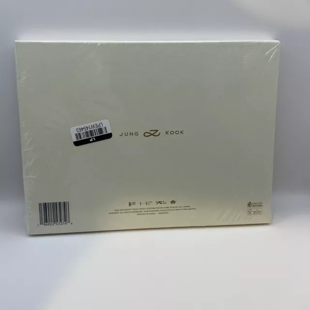 BTS Jungkook Golden White Solid Ver. Target Exclusive Photocard NEW SEALED 3