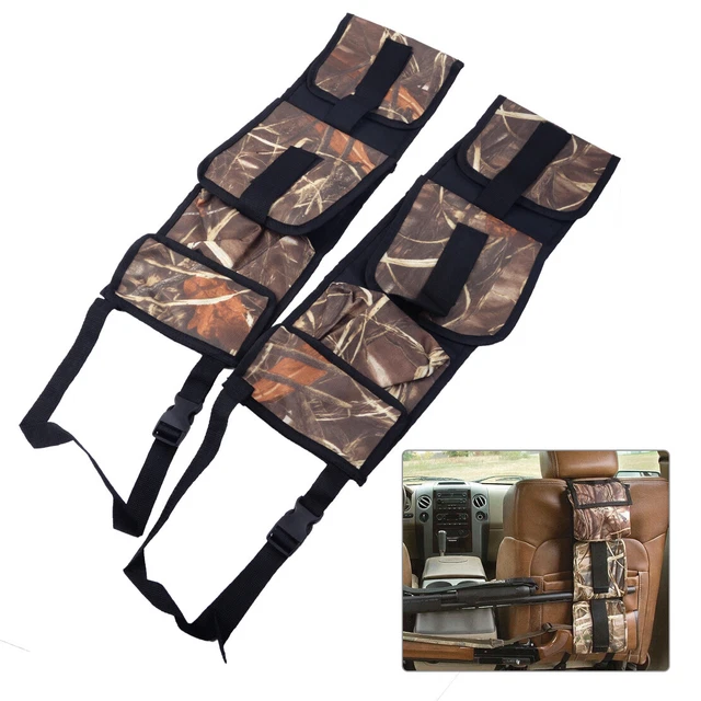 SEAT BACK GUN Rack Rifle Car Pickup Truck Hunting Storage Holder gl £21