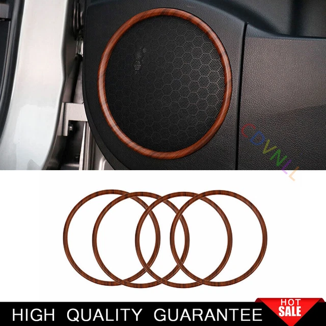 For Lexus RX300 450h 2015-2022 Peach Wood Grain Inner Door Speaker Frame Cover