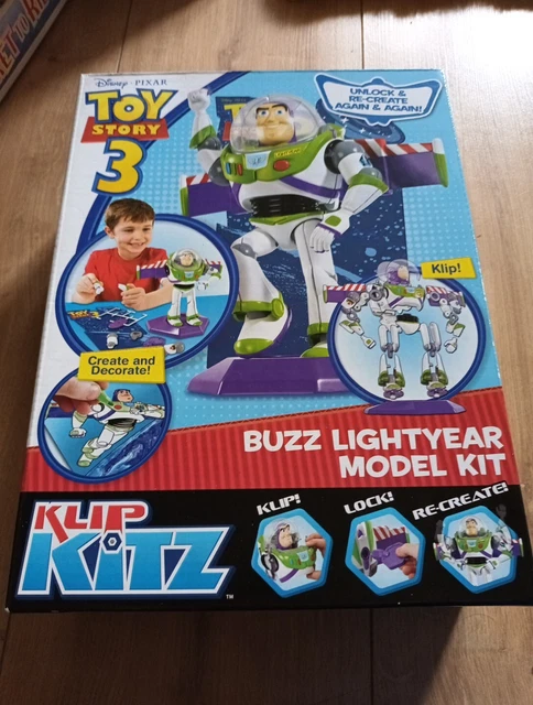 DISNEY PIXAR KLIP Kitz Toy Story Buzz Lightyear Model Kit £14.99 ...