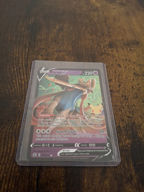 Zacian V Ultra Rare Pokemon Card – 016/025 Celebrations 25th Anniversary