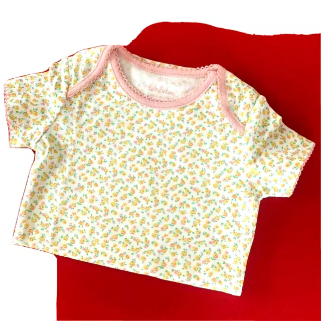 Mini Boden Soft Cotton "FLOWER" Bodysuit. 18-24 Months, 92 cm. Great Gift Idea!