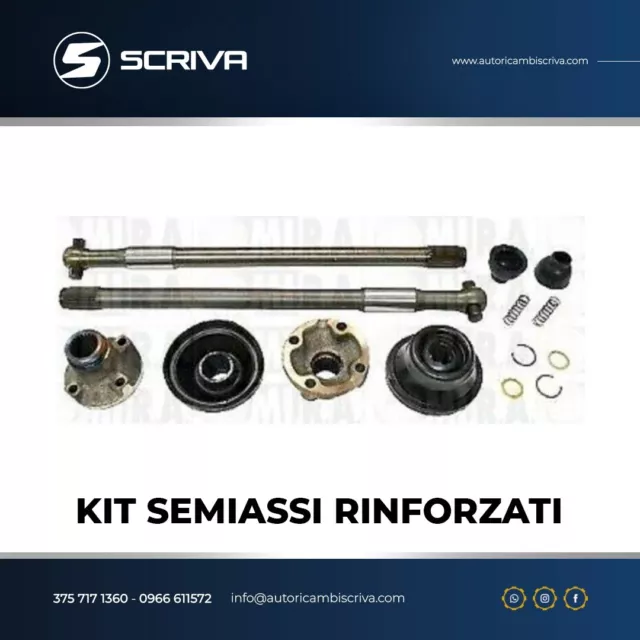 29/3800 - Kit Semiassi Rinforzati Completi Fiat 500 F L R