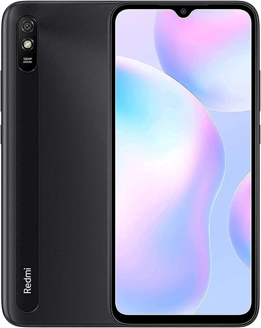 Xiaomi Redmi 9A - Smartphone 2 GB + 32 GB, Dual Sim, Grigio (Granite Grey)
