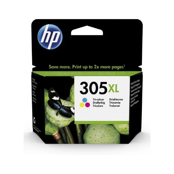 Hp 305Xl Cartuccia Originale Color Per Stampanti A Getto D' Inchiostro