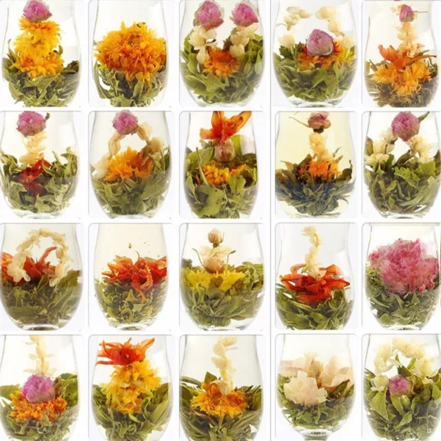 20 pcs Handmade Blooming Flower Tea Beautiful Flowering Tee Balls Wedding Gift