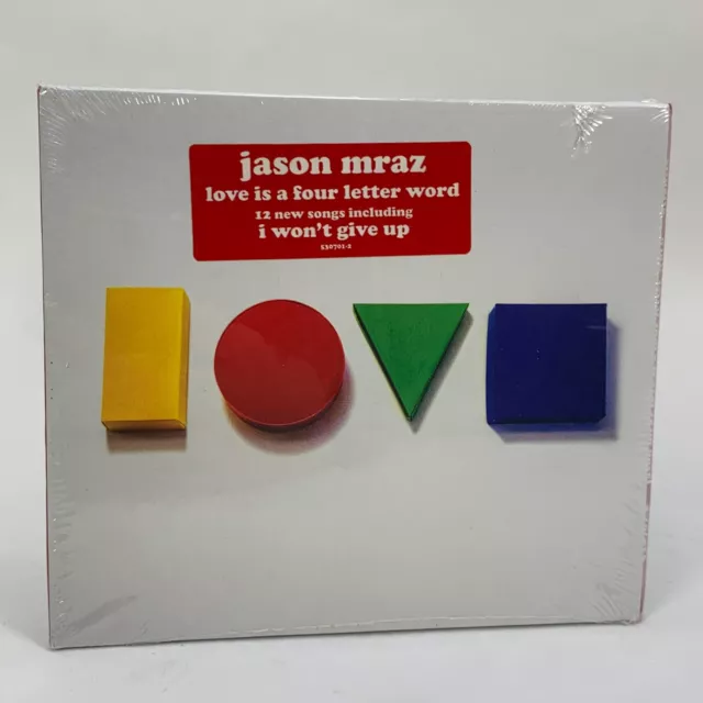 Jason Mraz - Love is a Four Letter Word CD Album Digipak - New & Sealed