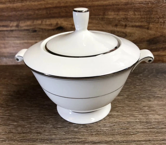 MIKASA GOTHIC PLATINUM Sugar Bowl new 28.03 PicClick UK