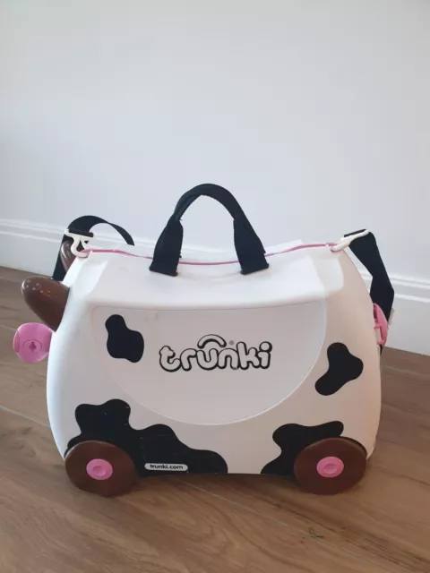 TRUNKI FRIEDA COW Kids Ride On Suitcase 9.99 PicClick UK