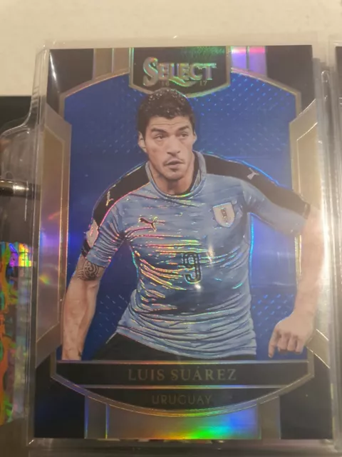 Panini Luis Suarez Immaculate Soccer Jersey Patch Card FC Barcelona NM-EX  2/10