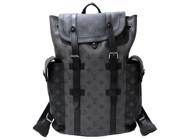 Box With Cloth Bag Louis Vuitton Christopher Mm M45419 Backpack Ruck Sack Monogr