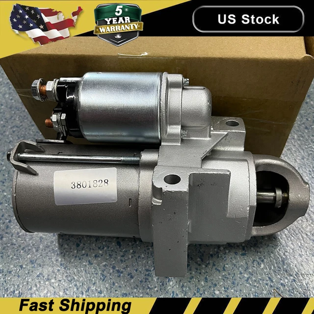 MCR - MERCURY MERCRUISER SAE J1171 I/O 4.3L 5.0L 5.7L 8.1L CARB EFI DPX IPS REPLACEMENT STARTER - Foto 8