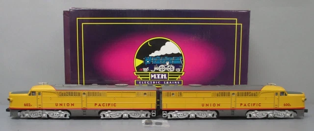 MTH 20-2021-1 UP Alco PA AA Diesel Locomotive Set w/PS #600A/602A EX/Box