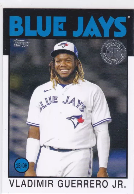 2021 Topps..vladimir Guerrero Jr..35Th Anniversary..# 86B-45..Blue Jays