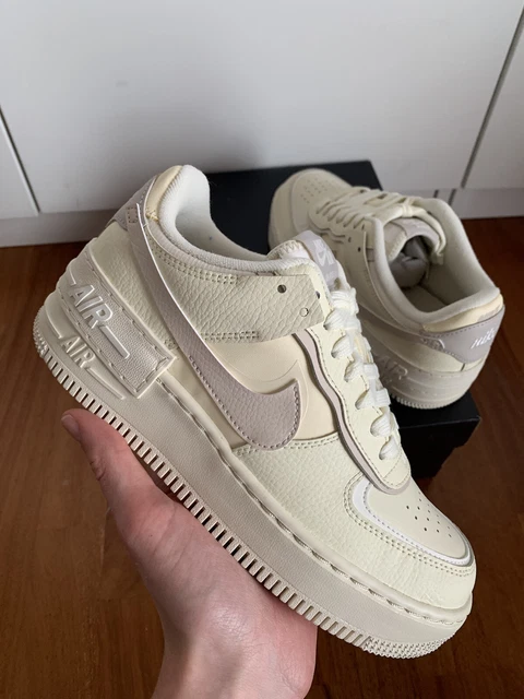 NIKE AIR FORCE 1 Shadow Coconut Milk Sand Sail creme Pastel