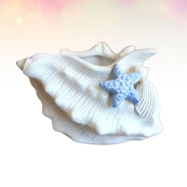 1PC Conch Design Pflanzer Gartenarbeit Blumentopf Dekorative Sukkulenten Töpfe