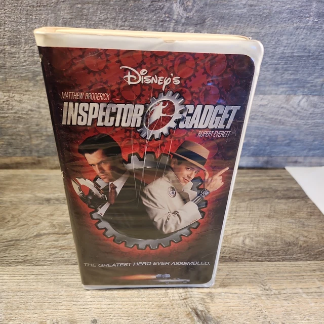 INSPECTOR GADGET (1999) VHS Clamshell Walt Disney Matthew Broderick $2.
