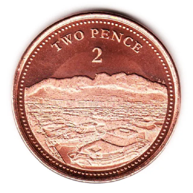 2 Pence 2020 Gibraltar [ Spl / Zur ] Elizabeth II