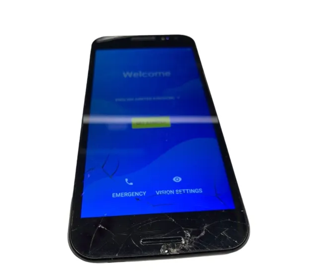 N8 VFD 610 VODAFONE Smart Phone (Unlocked) Fingerprint, Android (CRACKED SCREEN)
