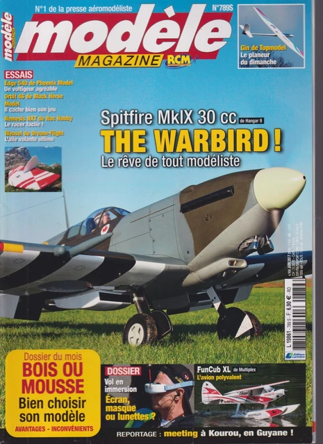 Magazine RCM N°612 Occasion - Plans Maquettes Dewoitine D-150 Et P-51 Mustang