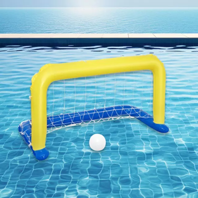 Objectif de water-polo gonflable, piscine gonflable, ensemble de water-polo