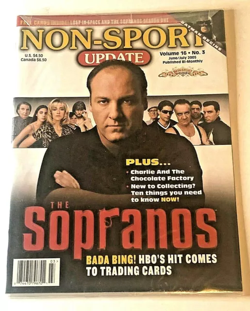 NON SPORT UPDATE Magazine Volume 16 No 3 THE SOPRANOS   cover