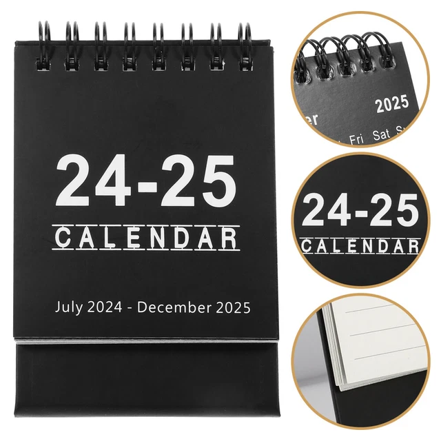Calendrier De Bureau 2025-2026 DIYEAH - Agenda Mensuel 18 Mois Juillet 2025 à Décembre 2026