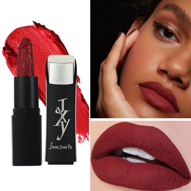 regalo humedad lápiz labial forma de hongo lápiz labial rojo duradero