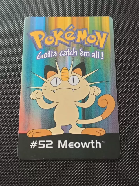 Carte Téléphonique Usa Pokemon Promo Card Star Meowth Miaouss Rare Collection