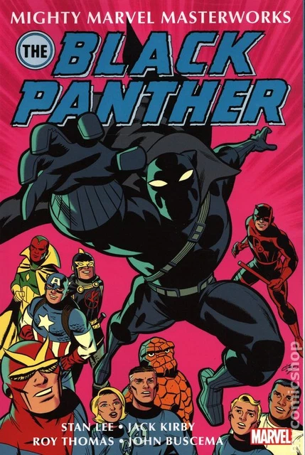 Mighty Marvel Masterworks The Black Panther TPB 1A-1ST NM 2022 Stock Image