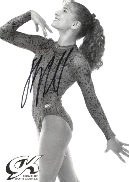 Shannon Miller UH Turnen original signiert Autogrammkarte AK 1098 B