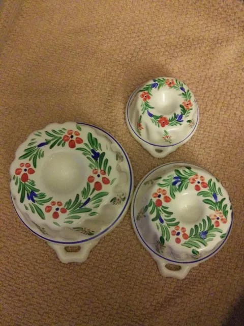 Vintage Ceramic Jello Molds by Enesco