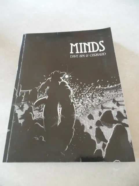 MINDS by DAVE SIM & GERHARD, CEREBUS BOOK 10, AARDVARD VANAHEIM, 4TH, 2001, TPB!