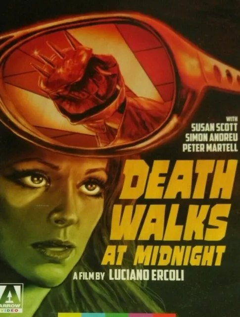 Death Walks At Midnight Arrow Video Giallo Susan Scott Nieves Navarro Ercoli