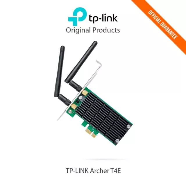 TP-LINK Archer T4E Adaptateur PCI WiFi Dual Band AC1200 Nouvelle Garantie 3 Ans