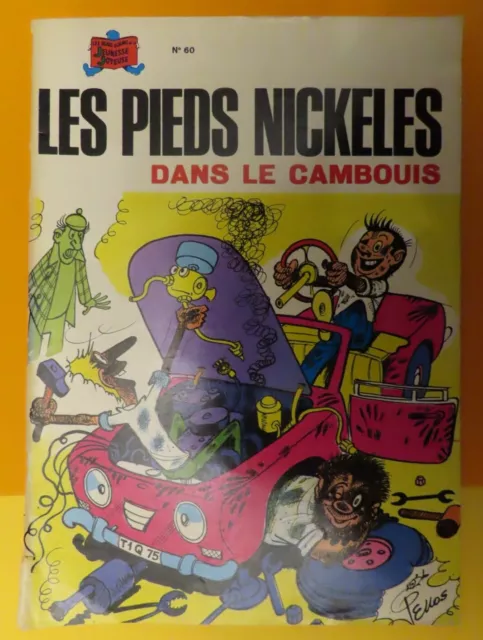 Les Pieds Nickelés  n° 60  les pieds nickelés dans le cambouis BD de 1980