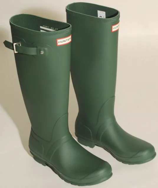 NEW Hunter Boots Women's Original Tall Hunter Green (HGR) Rain Boot Various Size