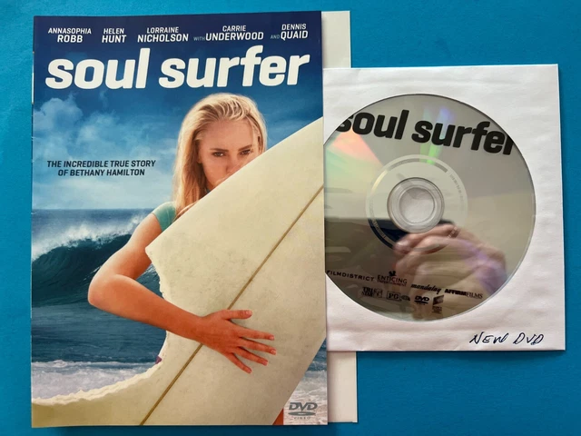 Soul Surfer (Like New DVD DISC & ARTWORK ONLY NO CASE OR TRACKING) Free Shipping