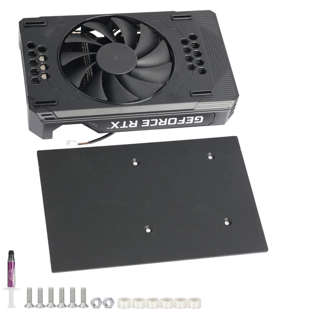 INROBERT ITX HEATSINK with backplate For RTX 3060 Ti Graphics Card