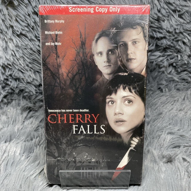 CHERRY FALLS VHS Tape 2001 Screening Horror Holographic Brittany Murphy cherry-falls-vhs-tape-2001-screening-horror-holographic-brittany-murphy