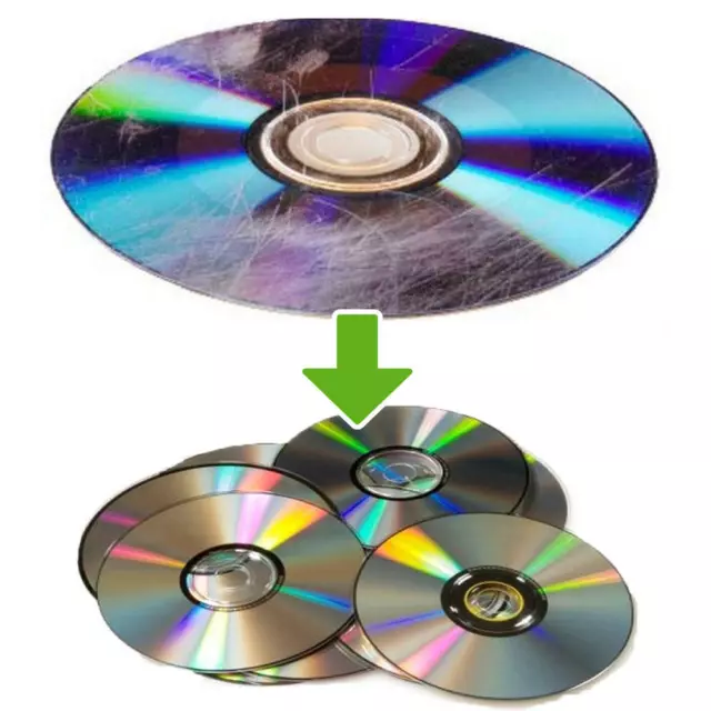 Fix / Clean & Restore Faulty Scratched Game Discs / DVD / CD Disc Repair Service