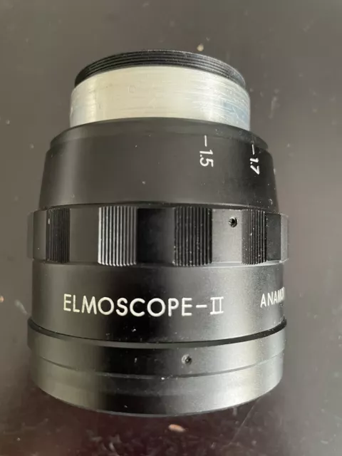 Elmoscope II Anamorphic Lens. Excellent Condition.