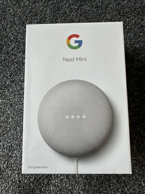GOOGLE NEST MINI 2nd Generation Voice Assistant - Chalk £9.50 - PicClick UK