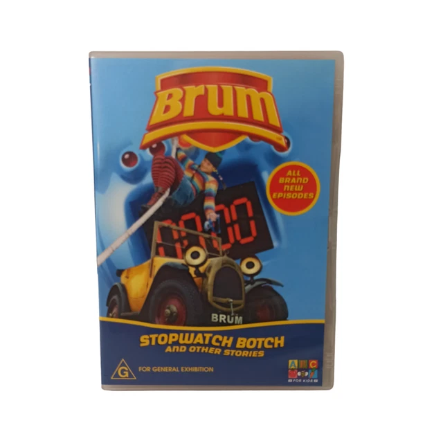 BRUM STOPWATCH BOTCH (DVD) Automotive Car Animation Children Family ...