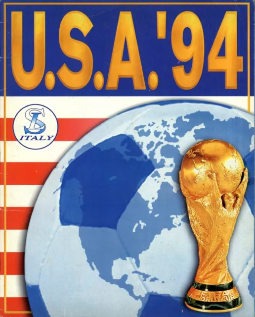 Facsimil Impreso Album Cromos Futbol Usa 94 Service Line, Facsimil Completo