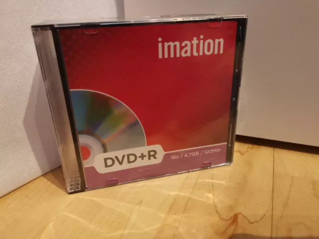 10x Imation LightScribe DVD+R 120min / 4,7 GB / 16x / 10 CD's, wie neu, ovp