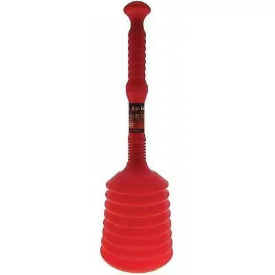 Am-tech Heavy Duty Plastic Extra Large Plunger Red S1490