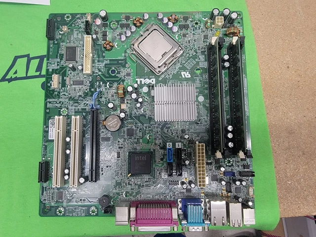 GENUINE DELL OPTIPLEX 960 System Motherboard 0Y958C Core Duo CPU
