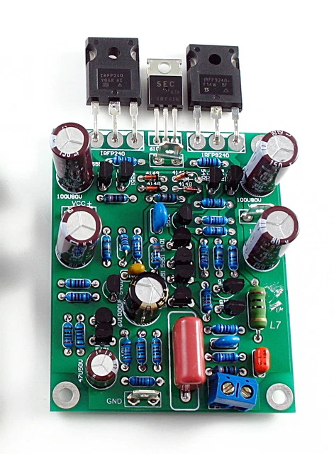 CLASS AB MOSFET L7 Audio power amplifier board KIT MONO 300-350W NEW ...