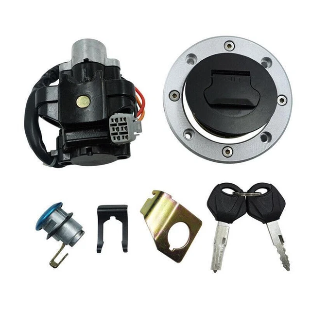 Ignition Switch Fuel Gas Cap Seat Lock + Keys For ATV Motorcycle Dirt Pit Bike